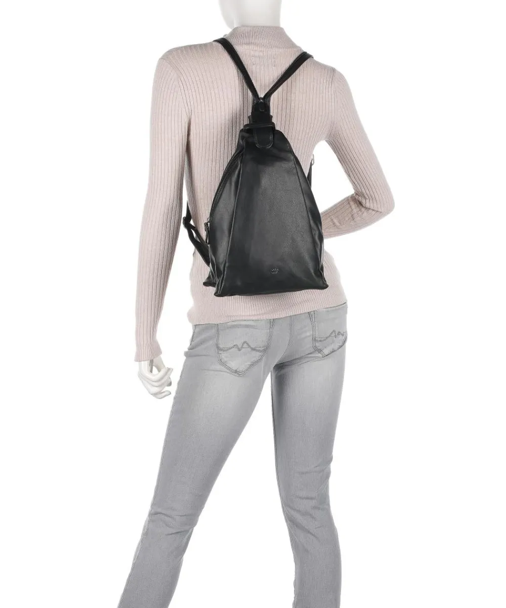 Castelijn & Beerens Babette Nappa Sling bag fine grain cow leather black Outlet