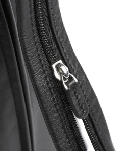 Castelijn & Beerens Babette Nappa Sling bag fine grain cow leather black Outlet