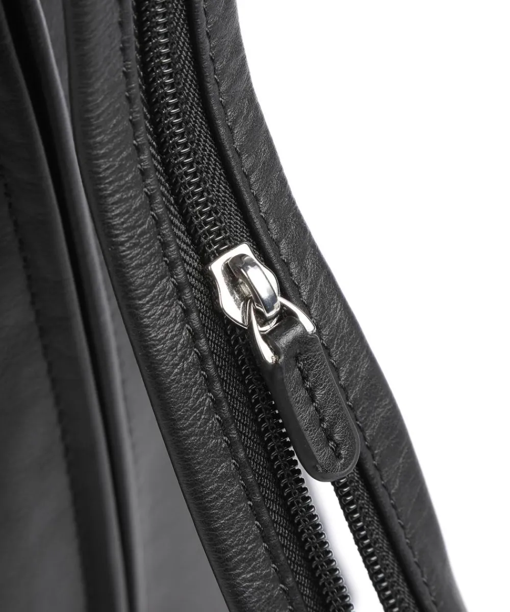 Castelijn & Beerens Babette Nappa Sling bag fine grain cow leather black Outlet