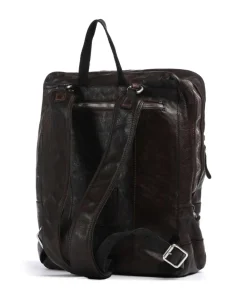 Campomaggi Backpack cow leather dark brown Clearance