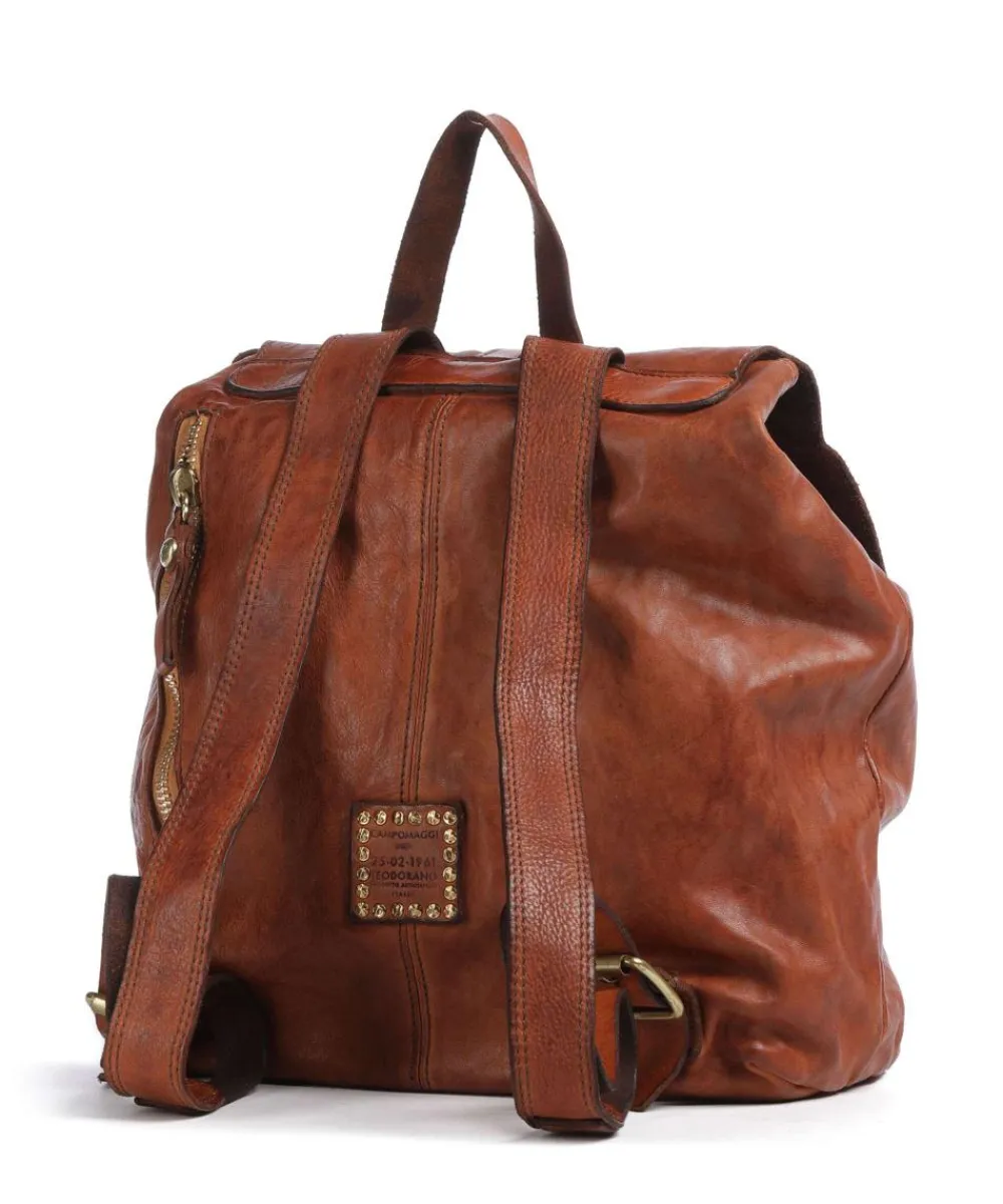 Backpack fine grain cow leather Daypacks