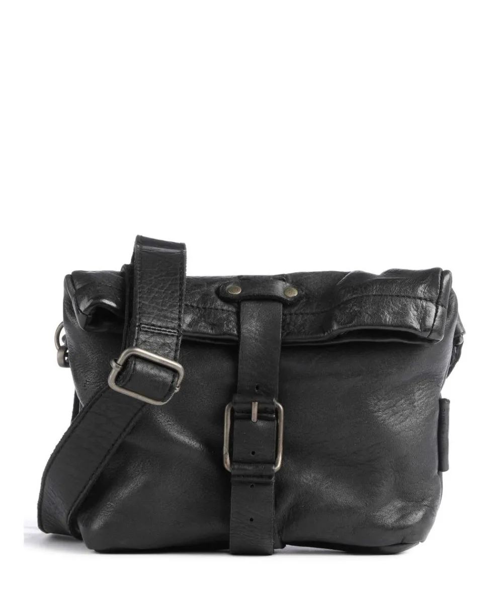 Aunts & Uncles Barbershop Stubble Crossbody bag grained leather black Online