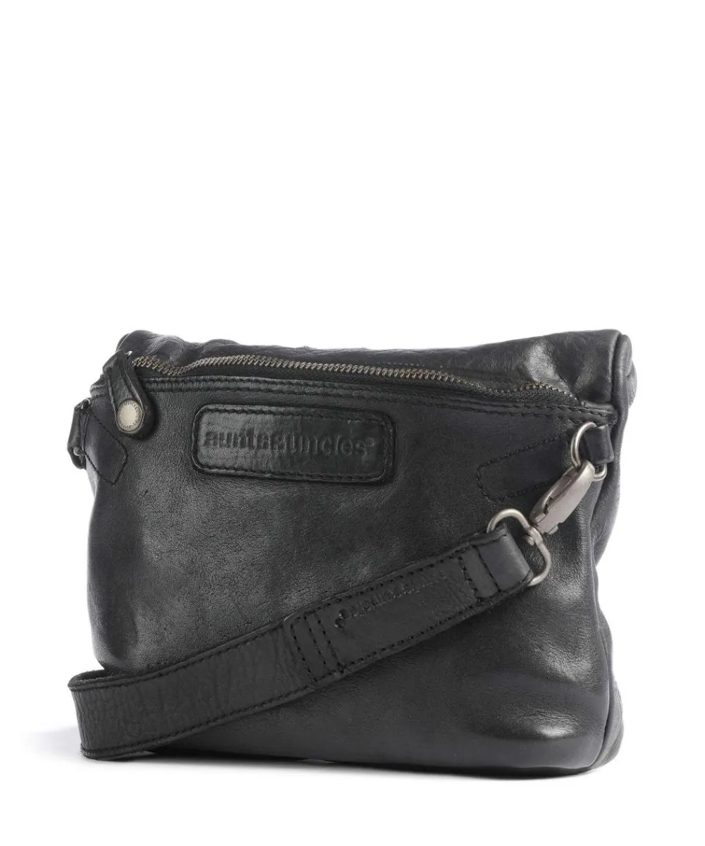 Aunts & Uncles Barbershop Stubble Crossbody bag grained leather black Online
