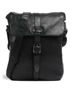 Aunts & Uncles Barbershop Verdi Crossbody bag grained leather black Clearance