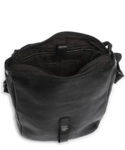 Aunts & Uncles Barbershop Verdi Crossbody bag grained leather black Clearance
