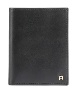 AIGNER Basics Wallet calfskin black Best