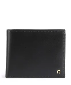 AIGNER Basics Wallet calfskin black