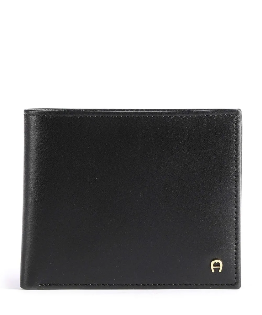 AIGNER Basics Wallet calfskin black