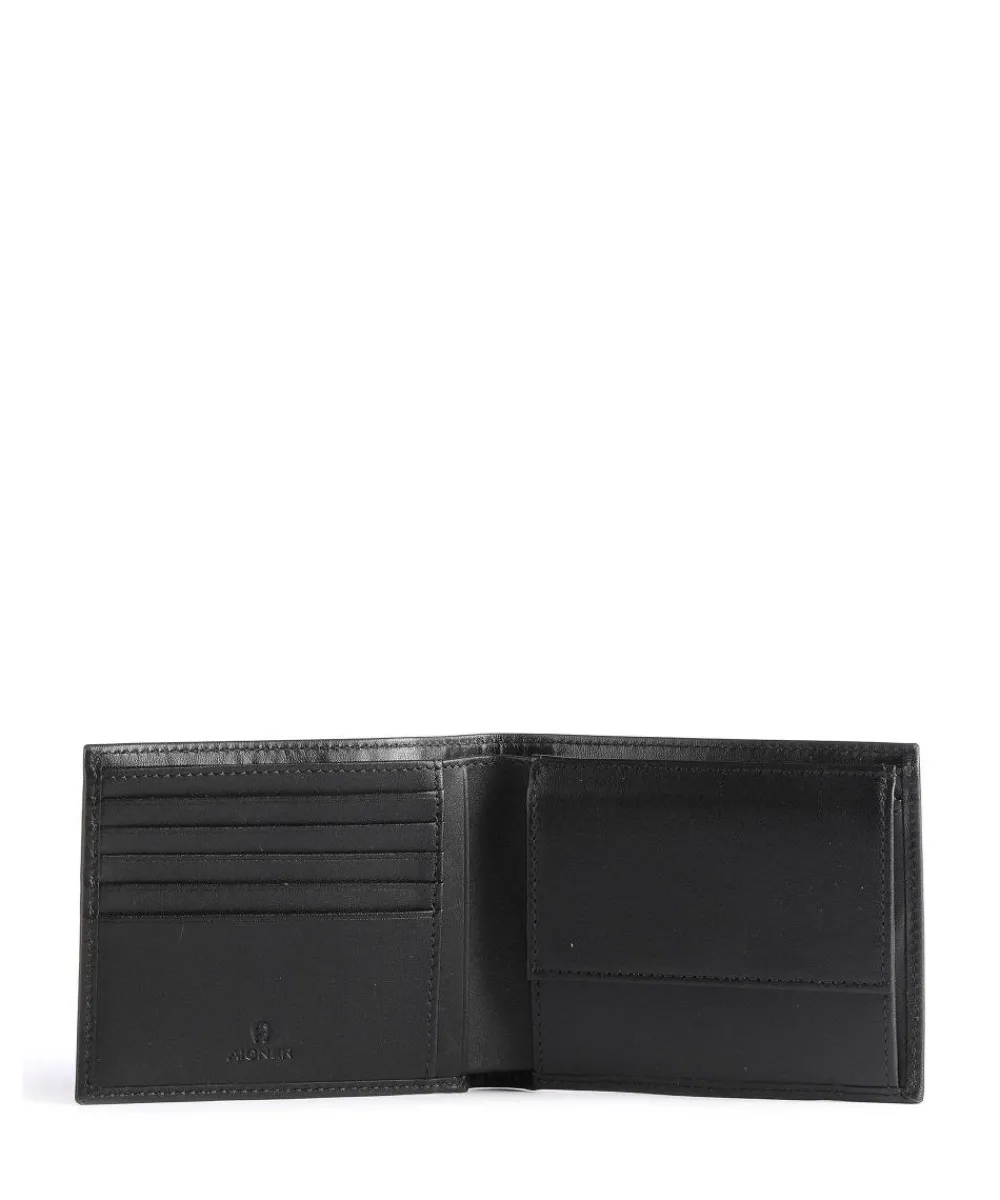 AIGNER Basics Wallet calfskin black