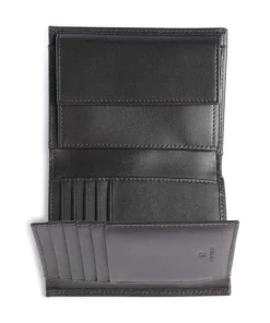 AIGNER Basics Wallet calfskin dark brown