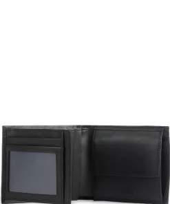 AIGNER Basics Wallet fine grain cow leather black Online