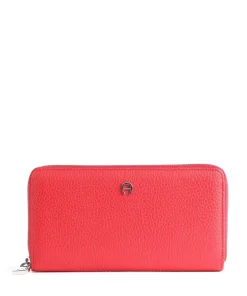 AIGNER Basics Wallet leather red New