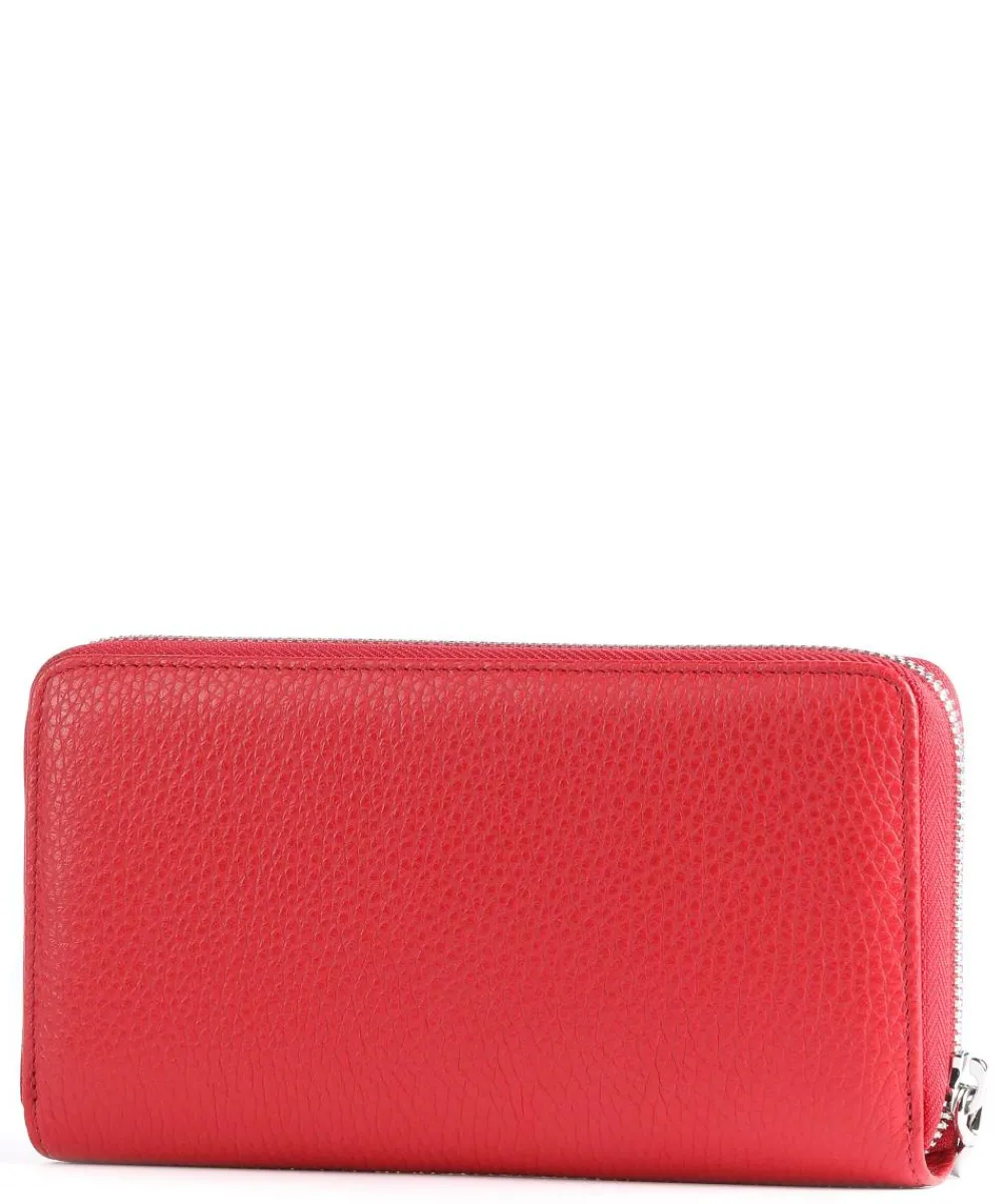 AIGNER Basics Wallet leather red New