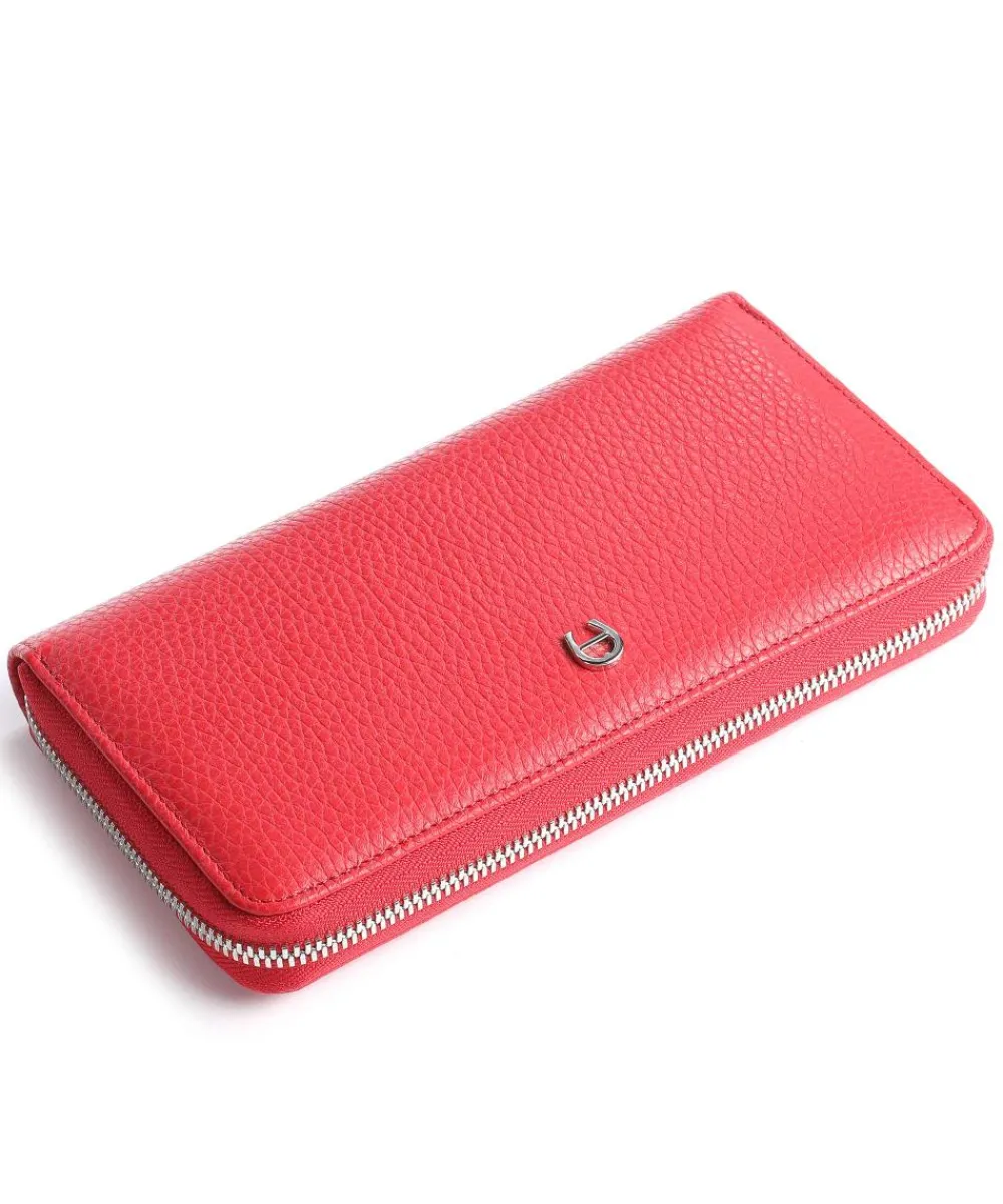 AIGNER Basics Wallet leather red New