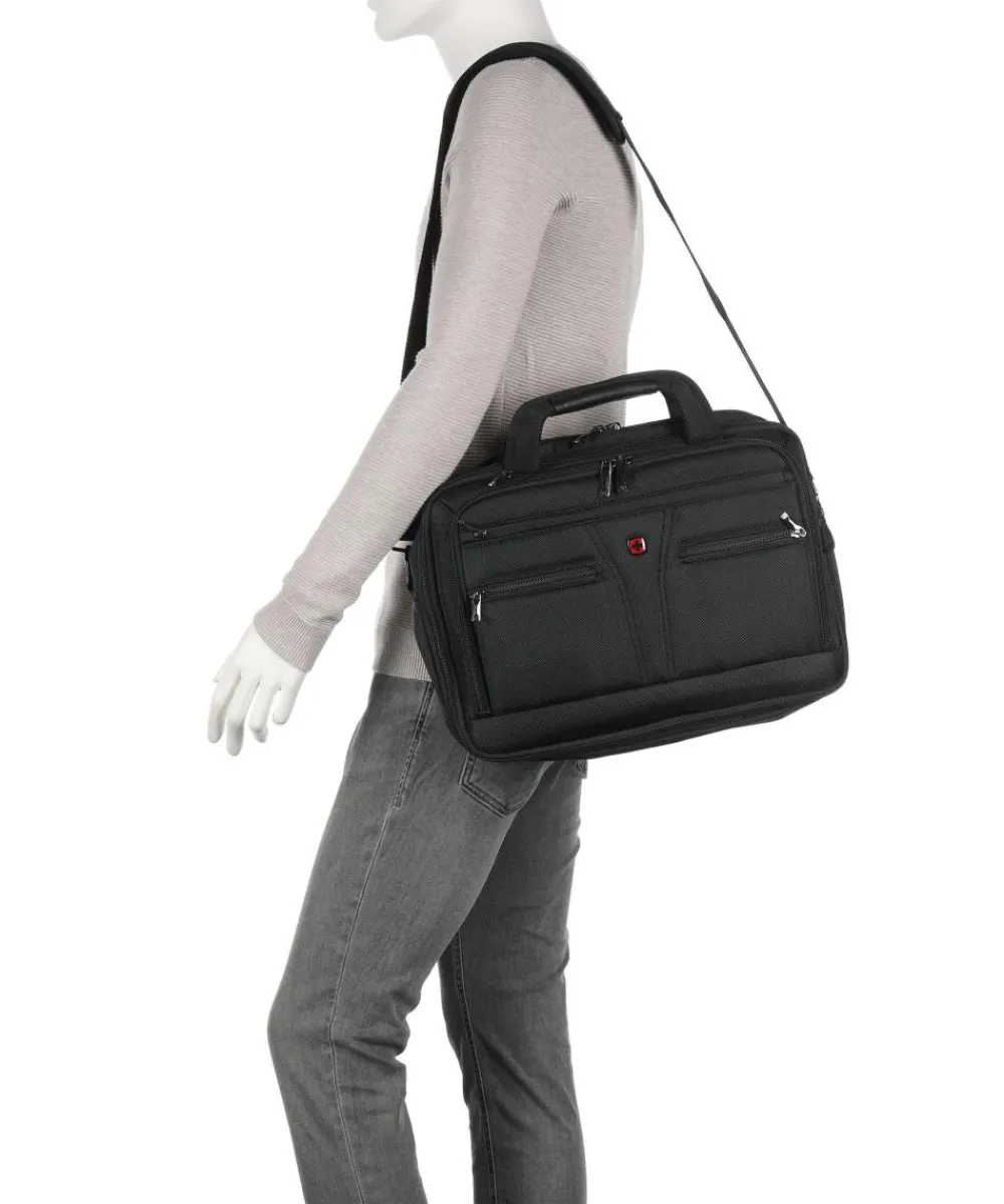Wenger BC Star Briefcase 16″ recycled polyester black Clearance