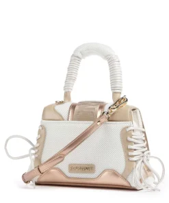 Steve Madden BDIEGO Handbag imitation leather, recycled polyester white/brown Outlet