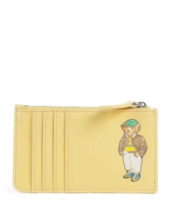 Best Bear Fall Credit card holder fine grain cow leather Credit Card Holders|Wallets