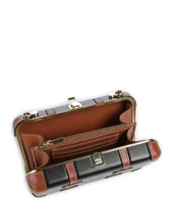Brics Bellagio Crossbody bag recycled polycarbonate black/brown Best