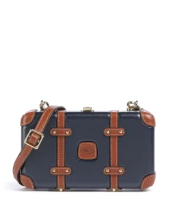 Brics Bellagio Crossbody bag recycled polycarbonate blue/brown Best