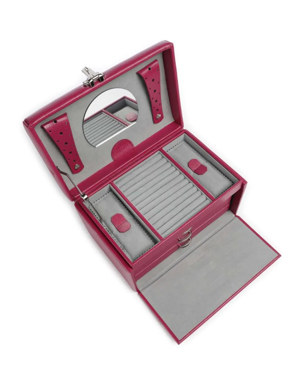 Discount Beluga Jewelry box grained cow leather Jewelry Boxes