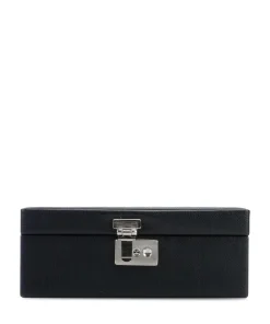 Windrose Beluga Jewelry box leather black Discount