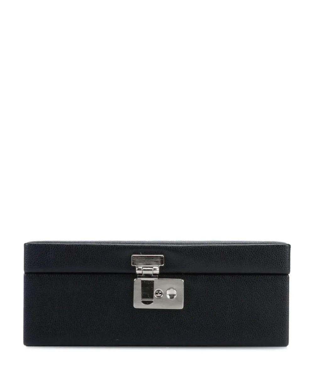Windrose Beluga Jewelry box leather black Discount