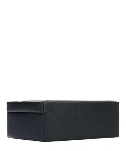 Windrose Beluga Jewelry box leather black Discount