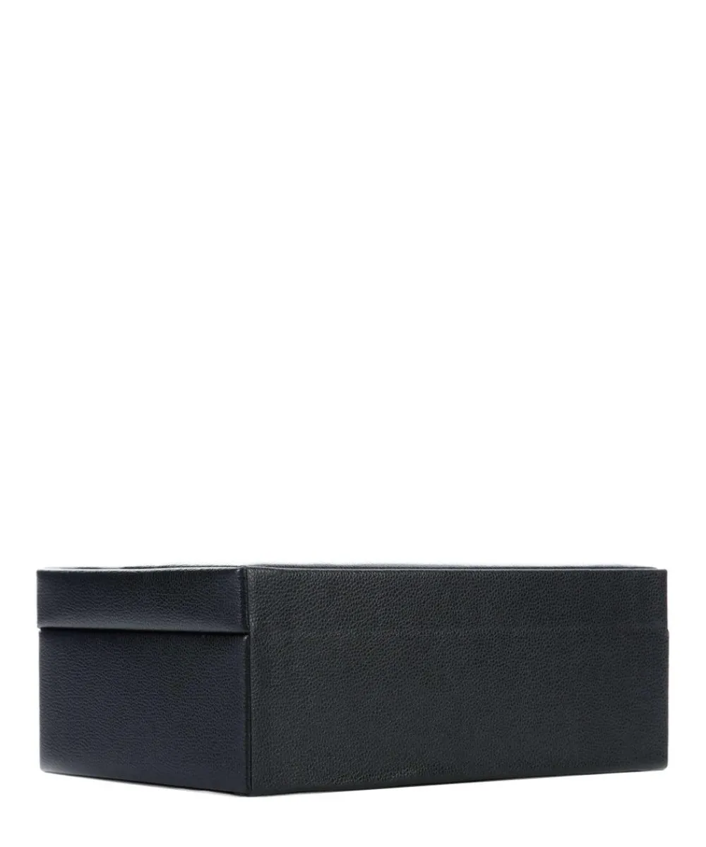 Windrose Beluga Jewelry box leather black Discount