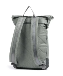 Zwei Benno BE250 Rolltop backpack 15″ polyester greygreen Hot