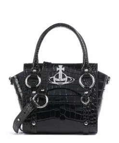 Betty Embossed Croc Small Handbag embossed calfskin Handbags|Crossbody Bags