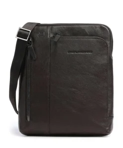 New Black Square Crossbody bag grained leather Crossbody Bags