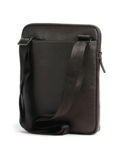 New Black Square Crossbody bag grained leather Crossbody Bags