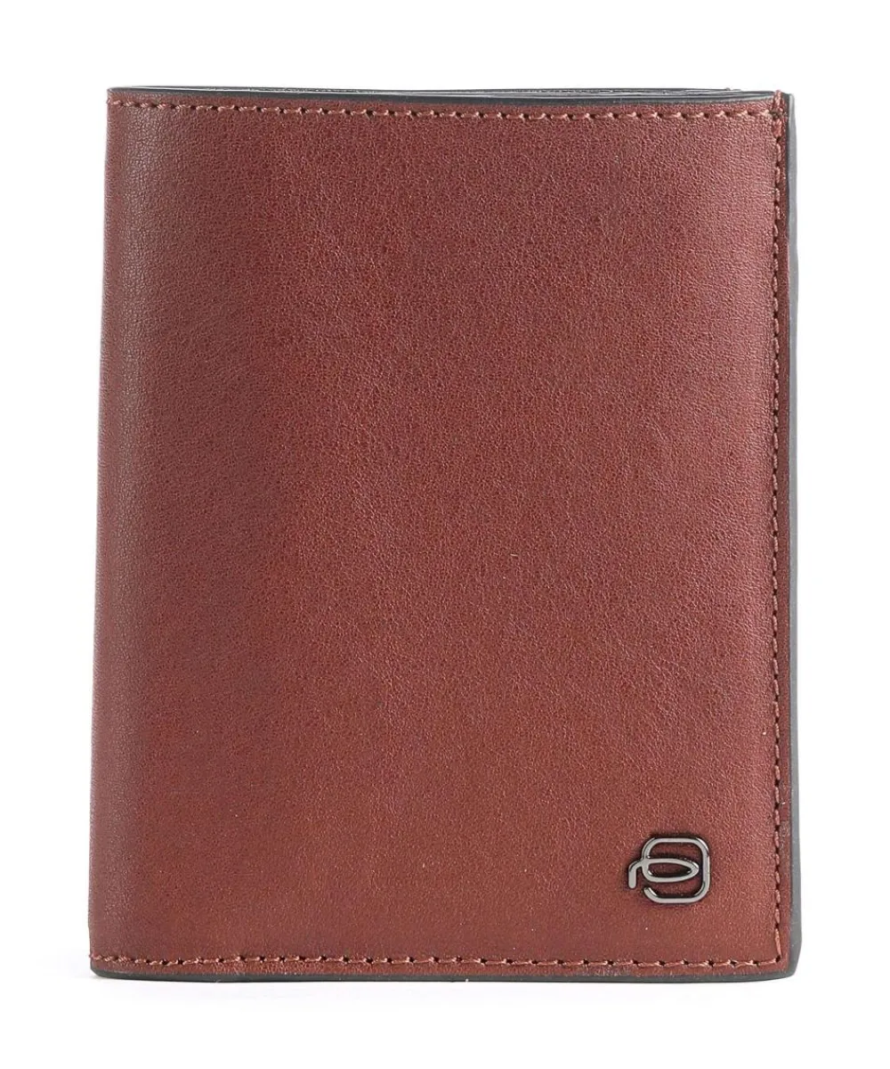 Best Black Square RFID Wallet grained cow leather Wallets