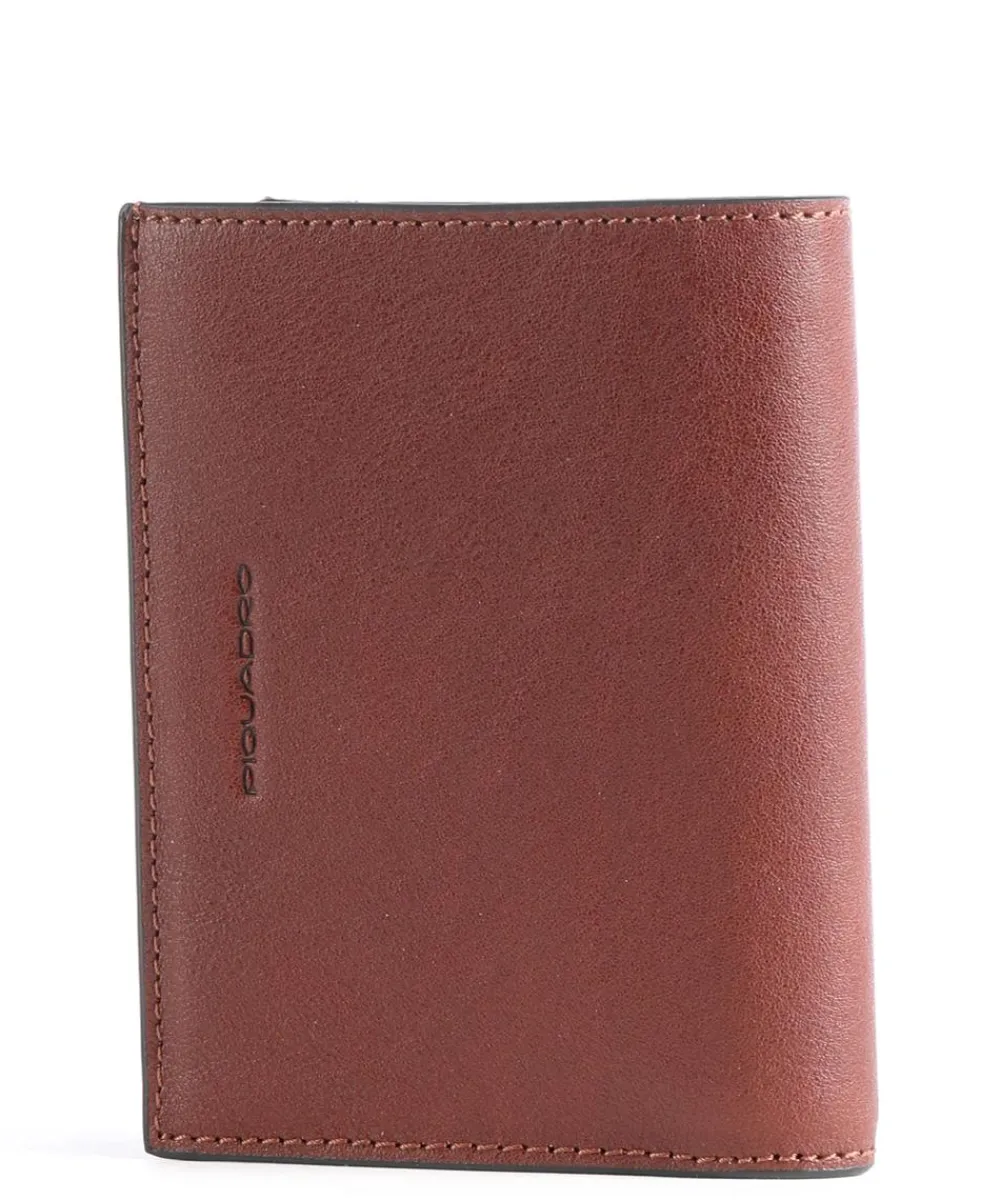 Best Black Square RFID Wallet grained cow leather Wallets