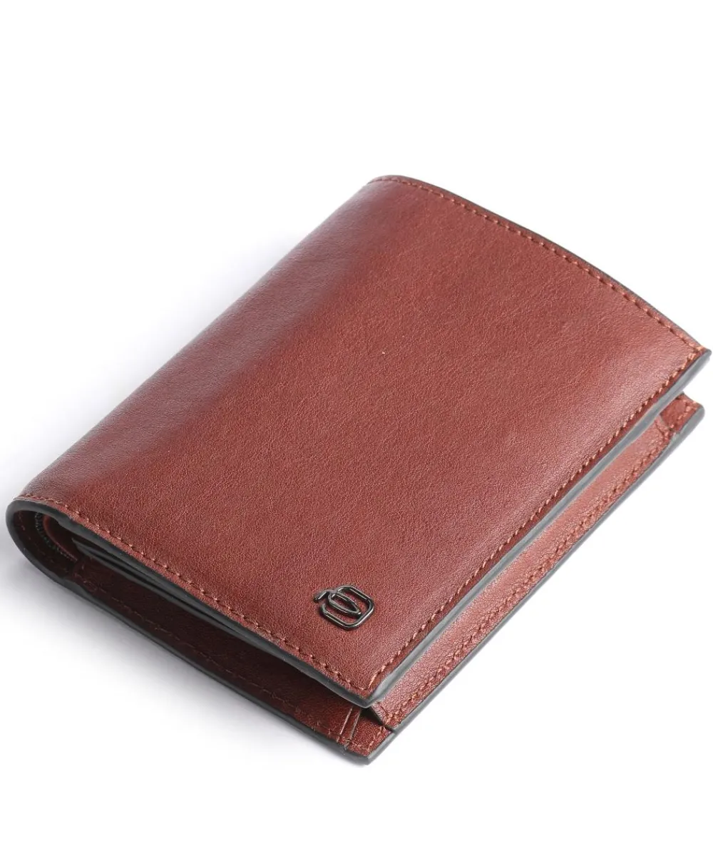 Best Black Square RFID Wallet grained cow leather Wallets