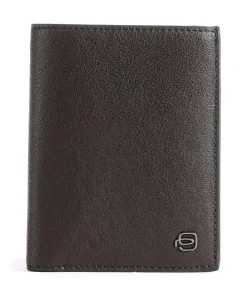 Best Black Square RFID Wallet grained cow leather Wallets