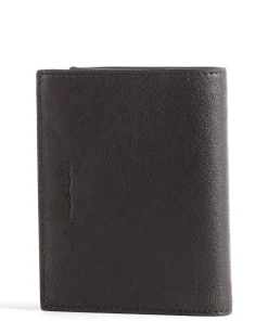 Best Black Square RFID Wallet grained cow leather Wallets