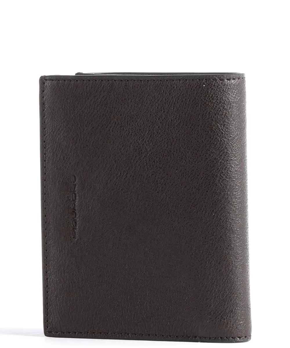 Best Black Square RFID Wallet grained cow leather Wallets