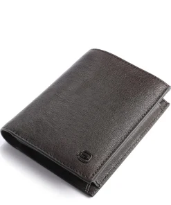 Best Black Square RFID Wallet grained cow leather Wallets