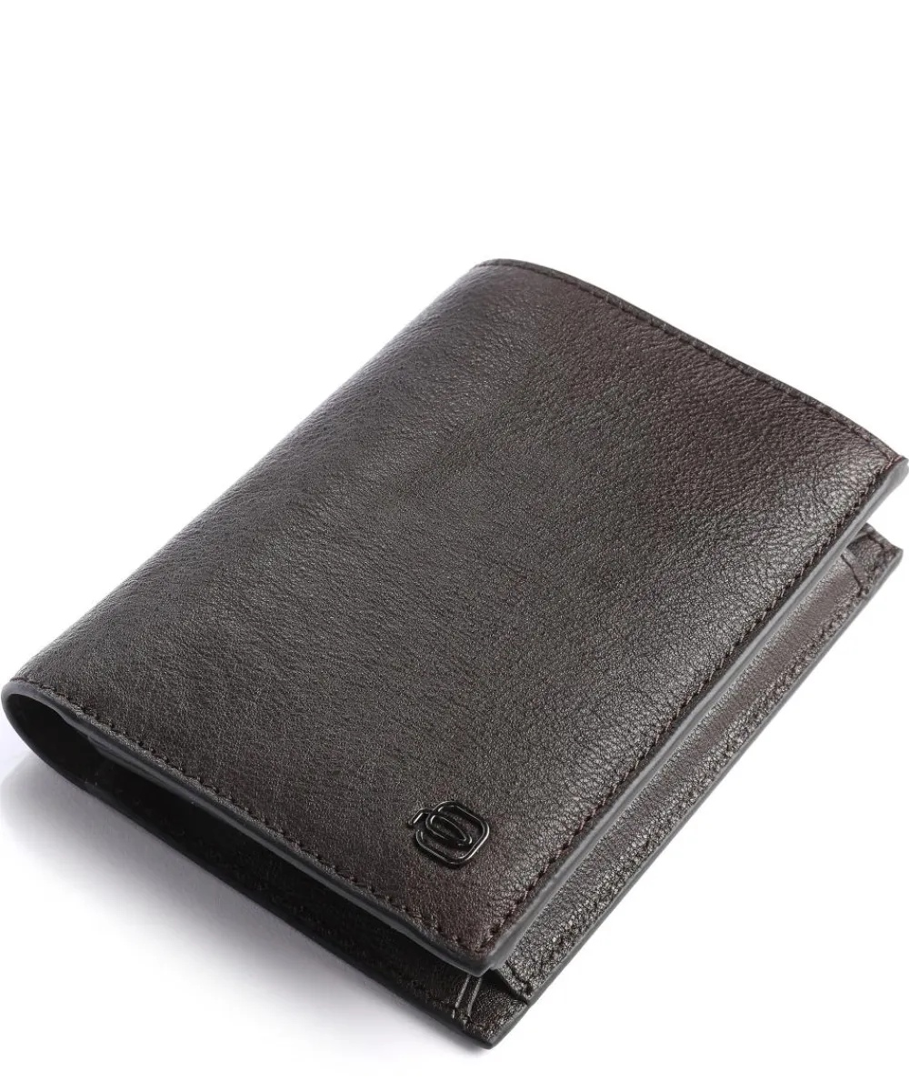 Best Black Square RFID Wallet grained cow leather Wallets