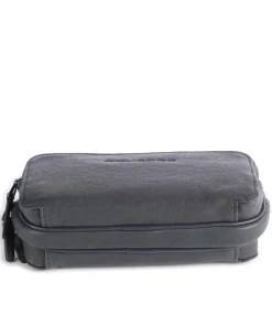 Piquadro Black Square Wristlet leather, fine grain leather dark blue Outlet