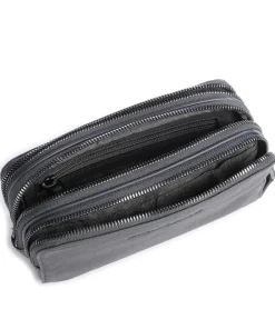 Piquadro Black Square Wristlet leather, fine grain leather dark blue Outlet