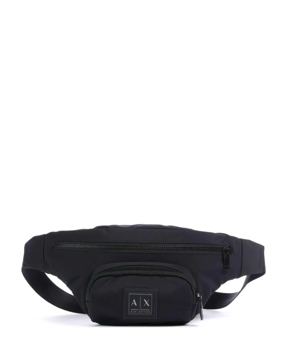 Armani Exchange Blue Edition Fanny pack polyester dark blue Outlet
