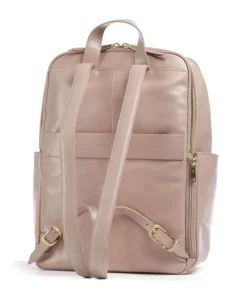 Blue Square Backpack fine grain cow leather Daypacks