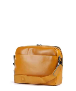 Hot Blue Square Crossbody bag fine grain cow leather Crossbody Bags