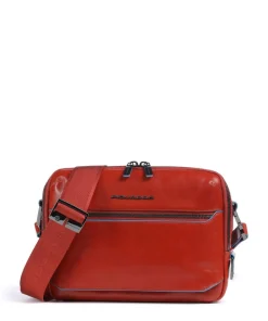 Online Blue Square Crossbody bag fine grain cow leather Crossbody Bags