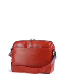 Online Blue Square Crossbody bag fine grain cow leather Crossbody Bags