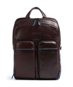 Best Blue Square Revamp Laptop backpack 13″ cow leather Laptop Backpacks