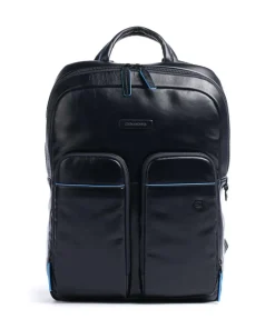 Best Blue Square Revamp Laptop backpack 13″ cow leather Laptop Backpacks