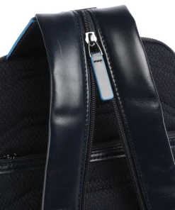Piquadro Blue Square Sling bag fine grain cow leather navy Online
